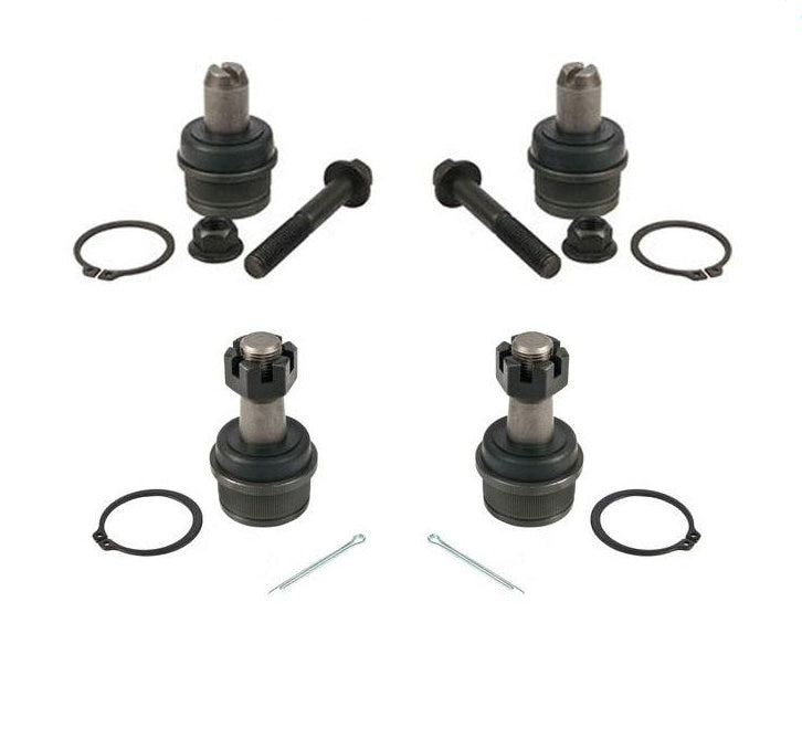 87-96 Fits Ford F150 Rear Wheel Drive 4x2 Upper & Lower Ball Joint Kit 4Pc