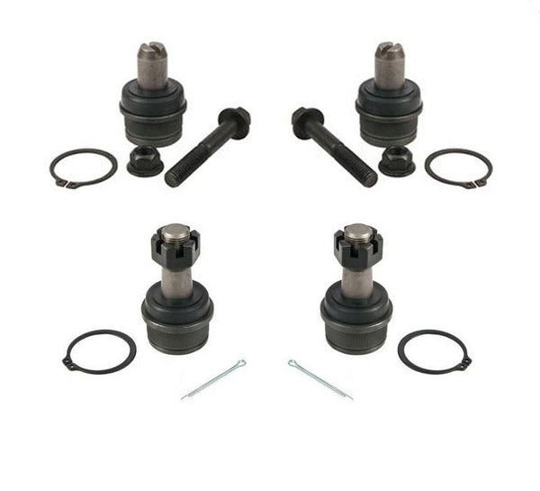 87-96 Ford F150 Rear Wheel Drive 4x2 Upper & Lower Ball Joint Kit 4Pc