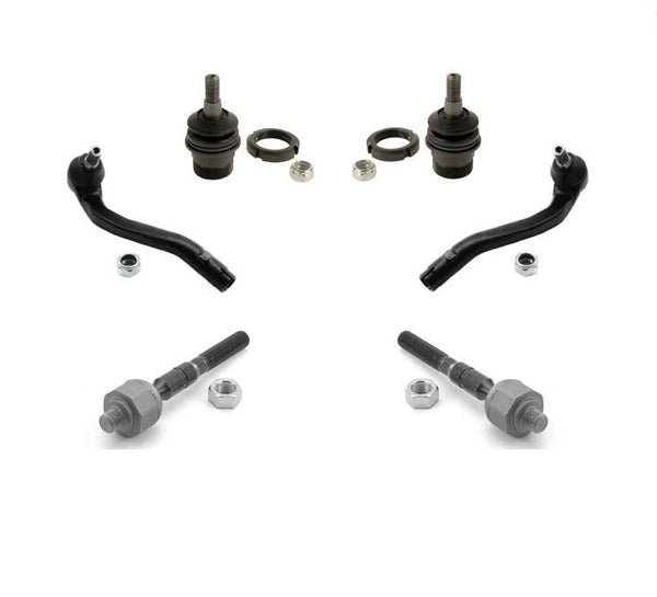 (4) Front Tie Rod Lower Ball Joints For Mercedes Benz ML320 03-05 ML350 98-03