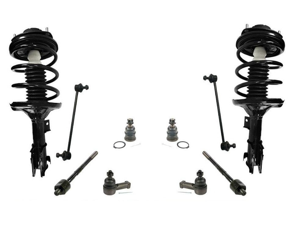 Se adapta al puntal de resorte helicoidal delantero Sebring 2 puertas Coupe 01-05 como varillas de amarre BJ Sway 10P