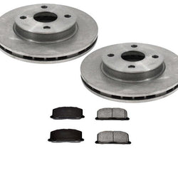 Para rotores de disco de freno delanteros Celica ST 1.6L 1990 1991 con pastillas de disco de freno de cerámica