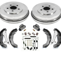 Fits For 03-06 Stratus 4Dr Sedan REAR Brake Drums Shoes Springs W Cylinders 6pc