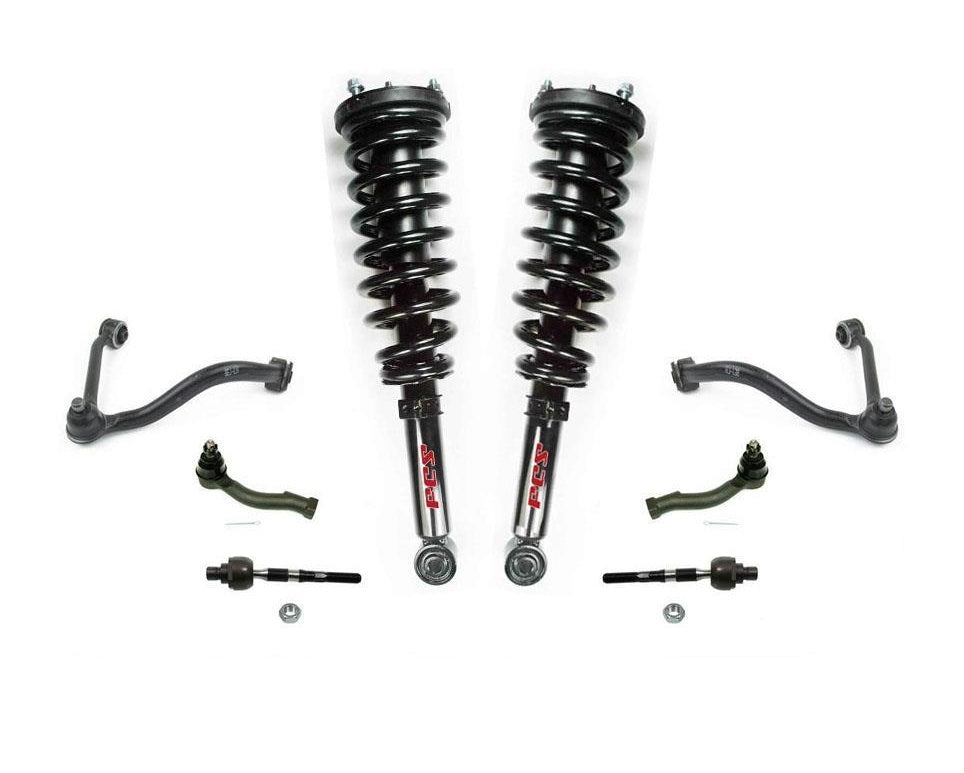 Frt CompStruts Upper Control Arms & Tie Rods for Kia Sorento 4x4 2003 5458LR