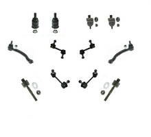 Front Ball Joints Tie Rods Sway Bar Links 12PC for Acura TL 04-08
