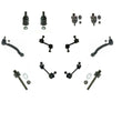 100% New Front Ball Joints Tie Rods Sway Bar Links 12PC for Acura TL 04-08