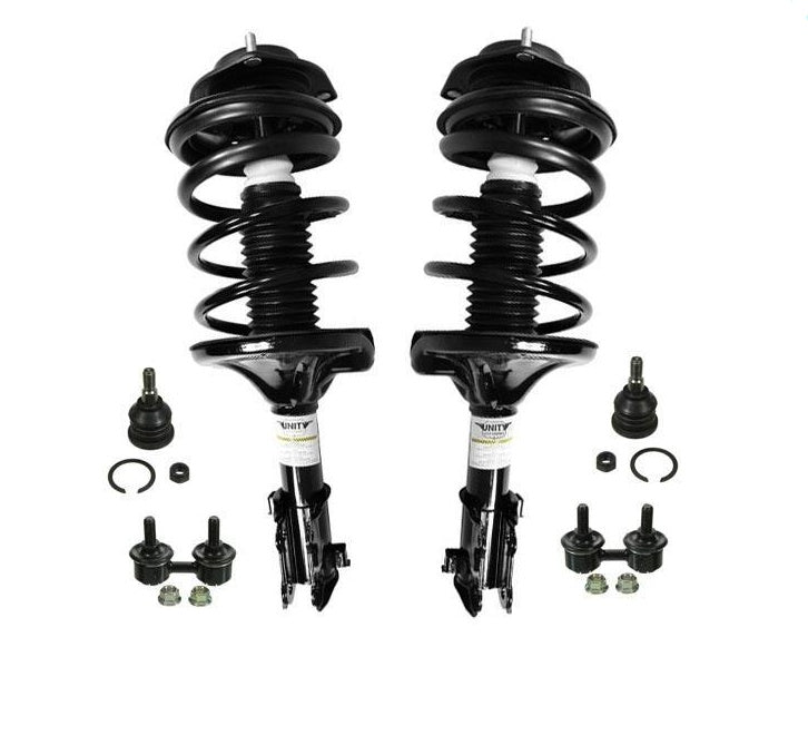Puntales delanteros, rótulas inferiores y enlaces de barra estabilizadora para Hyundai Elantra 2.0L 00-06