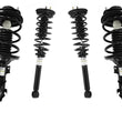 Se adapta a 01-05 Sebring 2 puertas Coupe conjunto de puntal de resorte helicoidal delantero y trasero 4 piezas