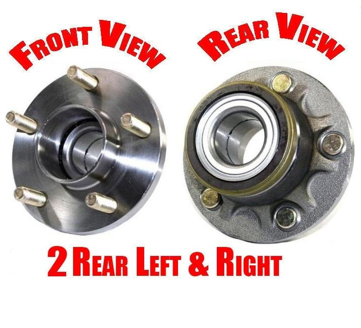 2)  REAR WHEEL BEARING AND HUB ASSEM. Fits 10-13 TRANSIT CONNECT 1 Pair