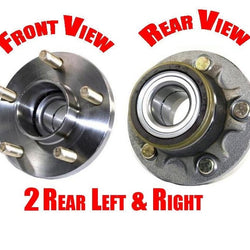 2) 100% New REAR WHEEL BEARING AND HUB ASSEM. Fits 10-13 TRANSIT CONNECT 1 Pair