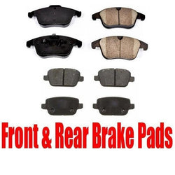 08-12 LR2 (2) Front & Rear Dash4 Brake Disc Pads Sets CD1306 MD1314