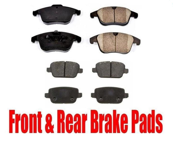 08-12 LR2 (2) Front & Rear Dash4 Brake Disc Pads Sets CD1306 MD1314