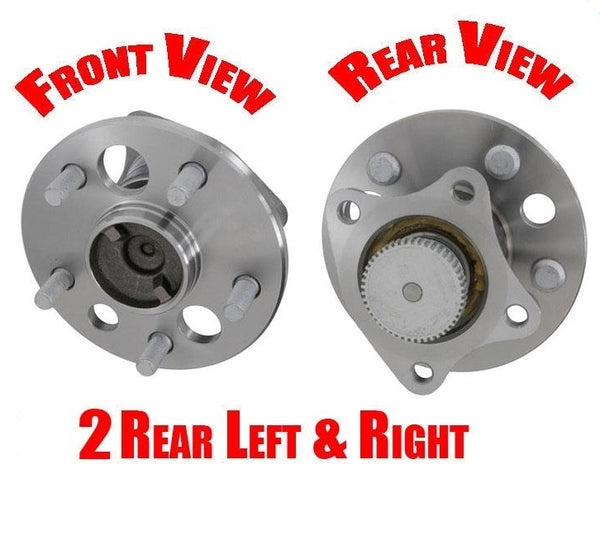 (2) 100% nuevo conjunto de cubo de rodamiento de rueda trasera para Camry 92-01 95-04 Avalon 1 par