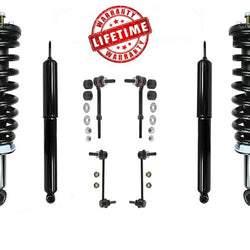 Front Complete Strut Rear Shocks & Links Fits 2000-2006 Tundra Rear Wheel Drive
