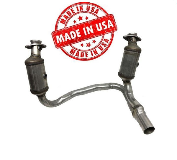 For 2010-2011 Dodge Dakota 3.7L Engine Y Pipe W Dual Catalytic Converters USA