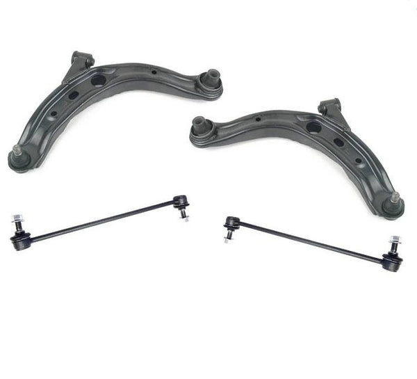 01-06 MPV Front L/R Lower Control Arms & Ball Joints Bushings Sway Bars 4Pc