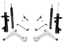 Puntales delanteros Amortiguadores traseros Brazo de control inferior Varillas de acoplamiento Enlaces aptos para Saab 9-3 04-08