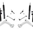 Frt Struts Rear Shocks Lower Control Arm Tie Rods Links fits for Saab 9-3 04-08
