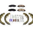 Front Brake Pads Rear Brake Shoes & Spring Kit for DODGE DAKOTA 2003-2004