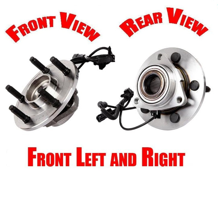 for Ram 1500 09-11 Pick Up (2)  Front Wheel Hub Bearing Assembly Tested