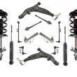 12 Pcs Chassis Kit For Nissan Quest 2004-2009 Struts Shocks Control Arms Links