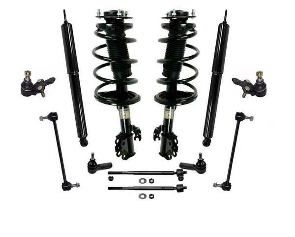 Suspension and Chassis Kit for Toyota Sienna 1998-2003 AWD FWD 7 Passenger ONLY