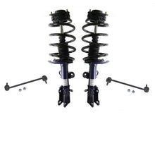 Para 08-2016 Town &amp; Country Van Strut resortes helicoidales de montaje delanteros, kit de 4 piezas