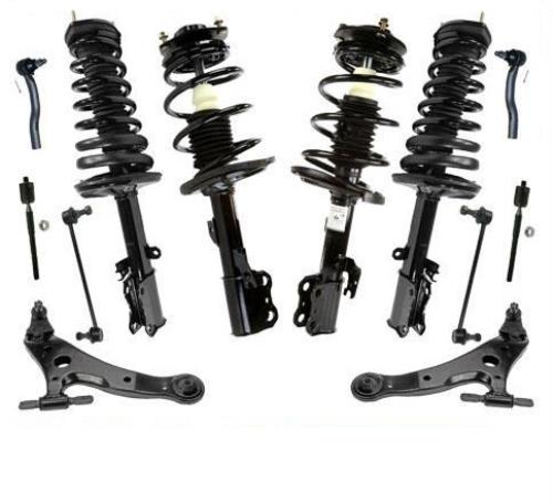 Control Arm Suspension Chassi Kit + Complete Struts For 2004-2006 Camry