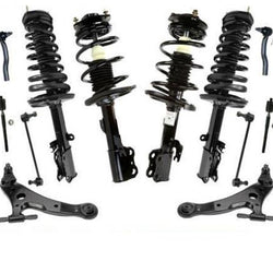 Kit de chasis de suspensión de brazo de control + puntales completos para Camry 2004-2006