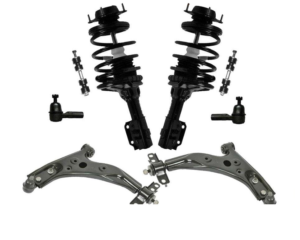 Front Control Arm Chassi Steering Kit + Complete Struts Escort Tracer 1991-1996