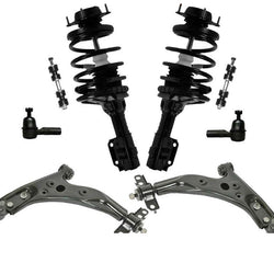 Front Control Arm Chassi Steering Kit + Complete Struts Escort Tracer 1991-1996