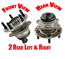 01-07 Town & Country Bearing and Hub (2) 100% New Rear With 4 Wheel ABS Brakes
