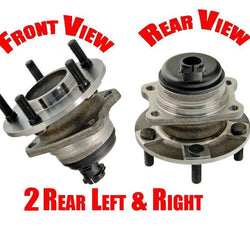 01-07 Town & Country Bearing and Hub (2) 100% New Rear With 4 Wheel ABS Brakes