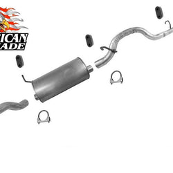 2004-2012 Colorado Canyon Sistema de tubo de escape silenciador con base de rueda de 111 pulgadas