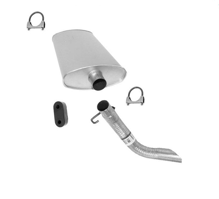 05-09 Equinox Torrent 3.4L AP Brand Rear Muffler & Tail Pipe Made In USA