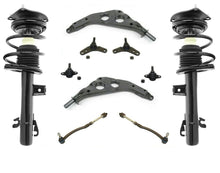 Se adapta a 02-06 Mini Cooper delantero completo puntales brazo de control rótulas varillas de amarre