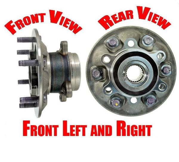 FITS 4x4 4 Wheel Drive 09-12 Colorado (2 100% New Wheel Bearing Hub Assembly NEW