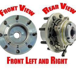 Pro Date 03/22/99 - 04 F350 F450 4x4 DRW 4WABS (2) Wheel Bearing Hub Assembly Pr