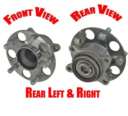 For 2012-2015 Honda Civic W/ Rear Disc EX EX-L Si Wheel Bearing W Hub Assembly
