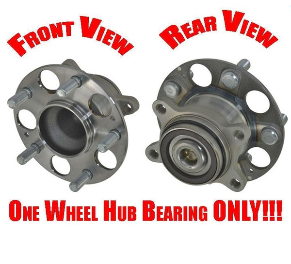 (1) One Wheel Bearing With Hub Assembly For 2012-2015 Honda Civic EX EX-L Si