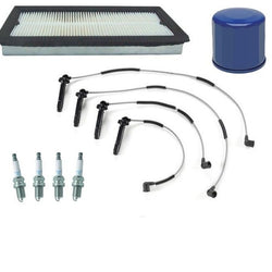 For 05-08 Forester 2.5L Non Turbo Spark Plugs Ignition Wires Air & Oil Filter 7p