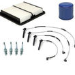 For 05-10 Outback 2.5L Non Turbo Spark Plugs Ignition Wires Air & Oil Filter 7pc
