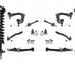Front Complete Struts & Control Arms BJ Tie Rods & Links For Accord 94-97