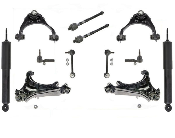 Fits 2007-11 COLORADO W/ TORSION SUSPENSION Front Shocks Control Arms