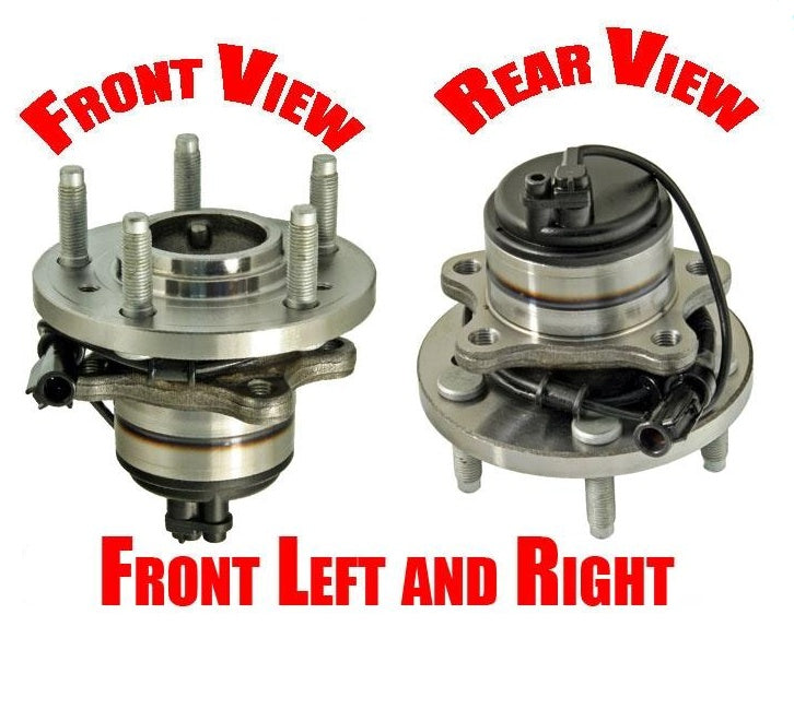 02-05 Thunderbird 02-06 LS 2) Front Hub Wheel Bearing Assembly 100% All New Pair