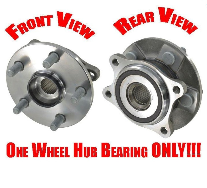 For AWD All Wheel Drive LS460 LS600h (1) Front Hub Wheel Bearing Assembly