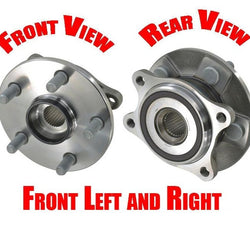 For AWD All Wheel Drive LS460 LS600h (2) Frt Hub Wheel Bearing Assembly 100% New