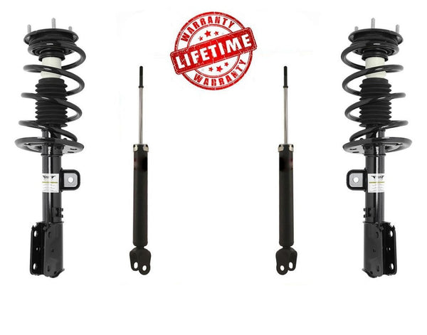 Se adapta a todos los amortiguadores de resortes helicoidales completos para Ford Explorer 11-12 con tracción en todas las ruedas