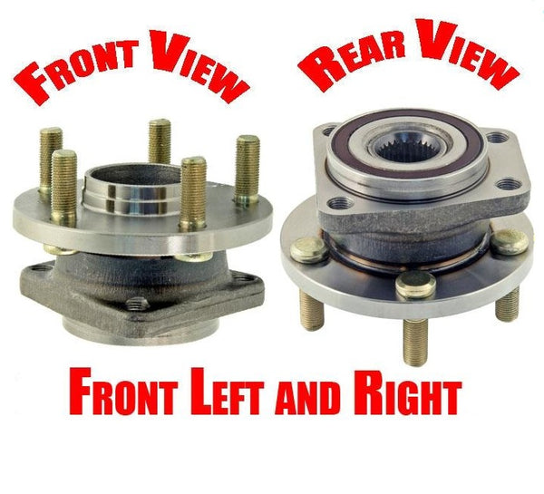 100% New Torque Tested Front Wheel Hub Bearings fits for Subaru Legacy 05-12