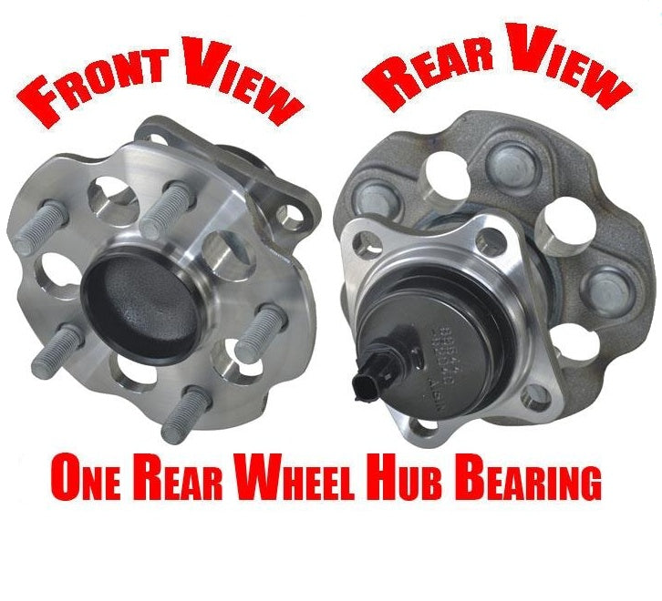 Wheel Bearing W Hub Assembly REAR for 2012-2018 Toyota Prius V Model Only
