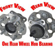 100% New Tested Wheel Bearing W Hub Assembly REAR for 12-17 Prius V Model Only